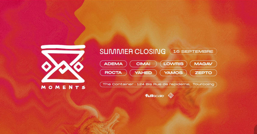 MOMENTS : Summer Closing 23 (WAREHOUSE) cover