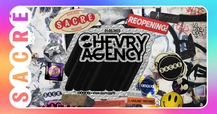 Reopening : Sacré présente Chevry Agency cover