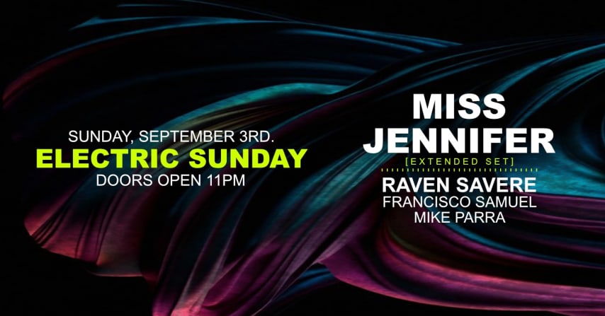 ELECTRIC SUNDAY - MISS JENIFFER - RAVEN - FRANCISCO SAMUEL cover