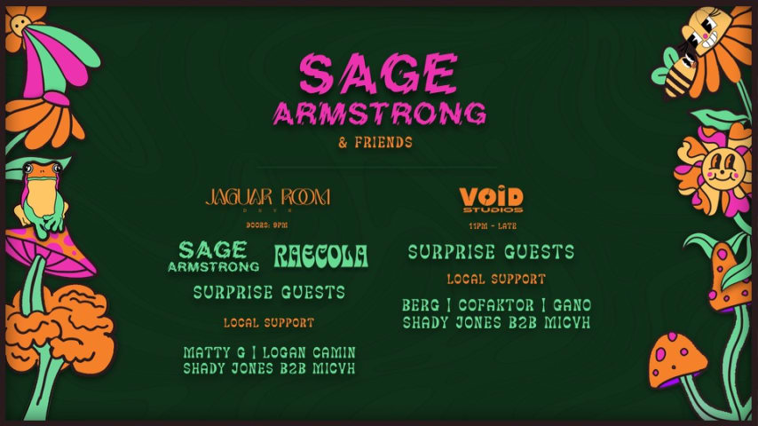 Sage Armstrong & Friends All Night Long cover