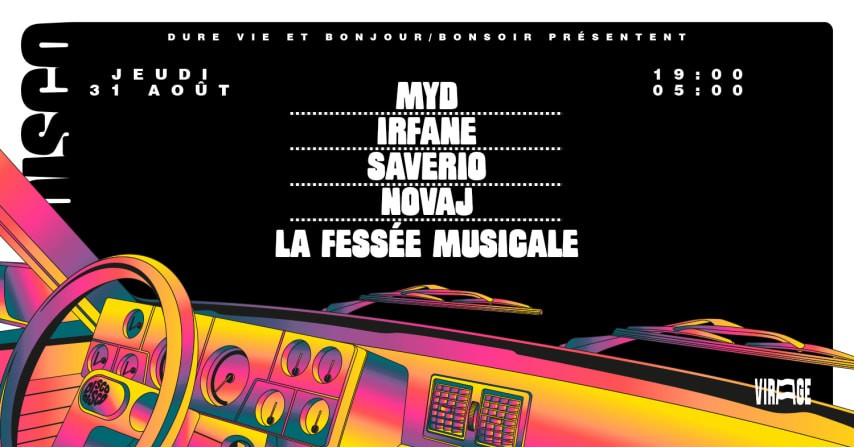 DISCO DISCO: Myd, Irfane, Saverio, Novaj, La Fessée Musicale cover