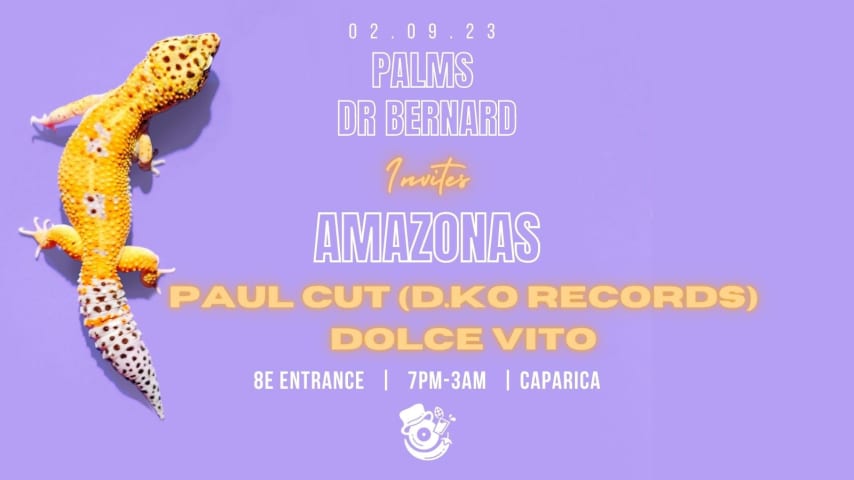 AMAZONAS INVITES DOLCE VITO & PAUL CUT @PALMS DR BERNARD cover