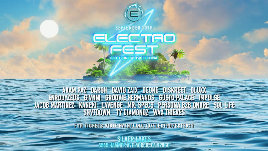 Electro Fest Sept 10th cover