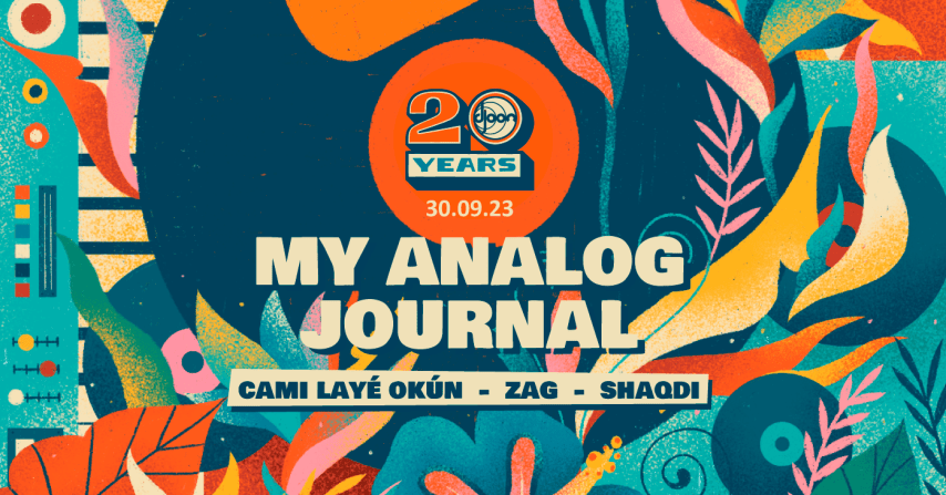 Djoon: My Analog Journal with Camí Laye Okun, Zag & Shadqi cover
