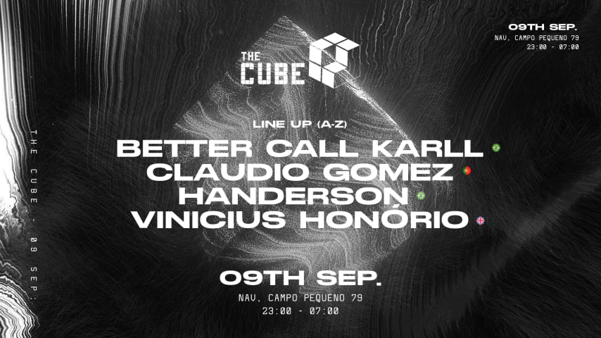 The Cube w/ Vinicius Honório (UK), Better Call Karll(BR) + cover