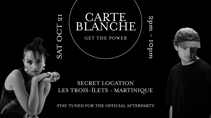 Carte Blanche w/ Marten Lou - 21.10.23 Secret location (MQ) cover