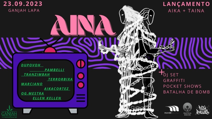 Lançamento Aina + Reú Delas