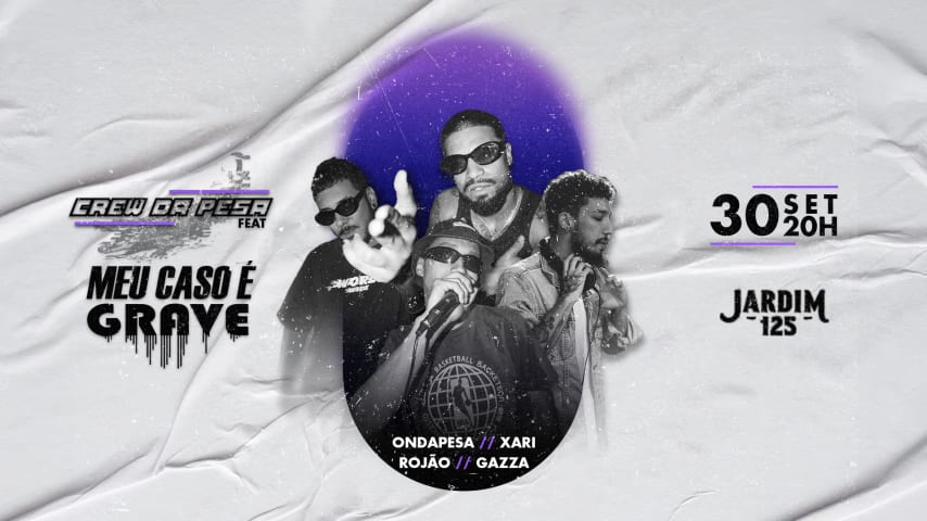Crew Da Pesa Feat. Meu Caso é Grave