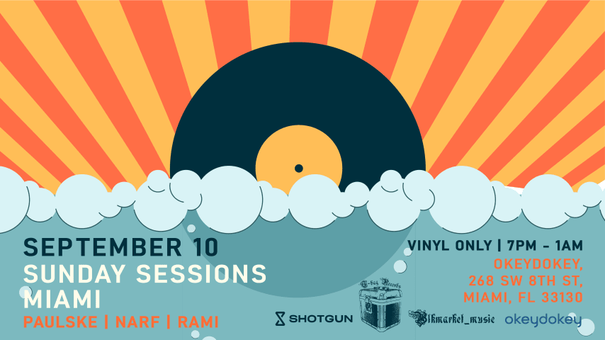 Sunday Sessions Miami (Vinyl only) #17 cover