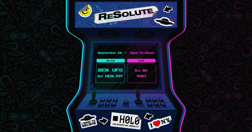 ReSolute with Ben UFO, DJ QU, DJ Healthy & Yumi cover