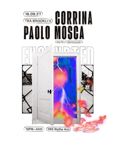 Encrypted NY: Paolo Mosca, Corrina cover