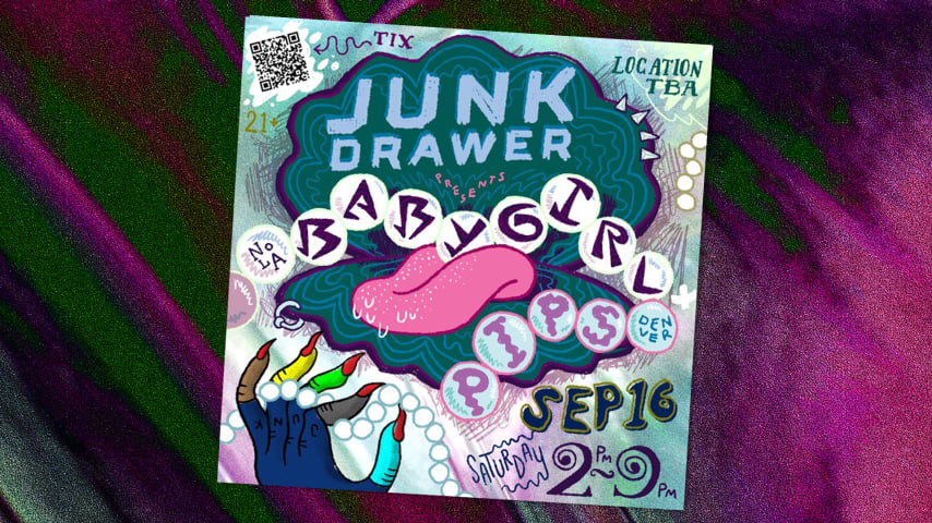 JUNK DRAWER presents BABYGIRL & PIPS cover