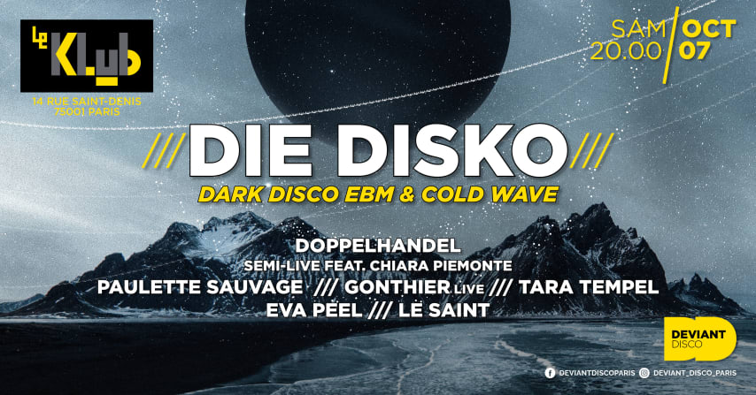 DIE DISKO #1 cover