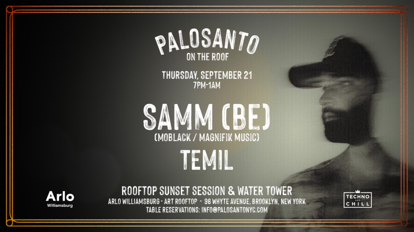 Palosanto on the Roof: SAMM (BE), Temil cover