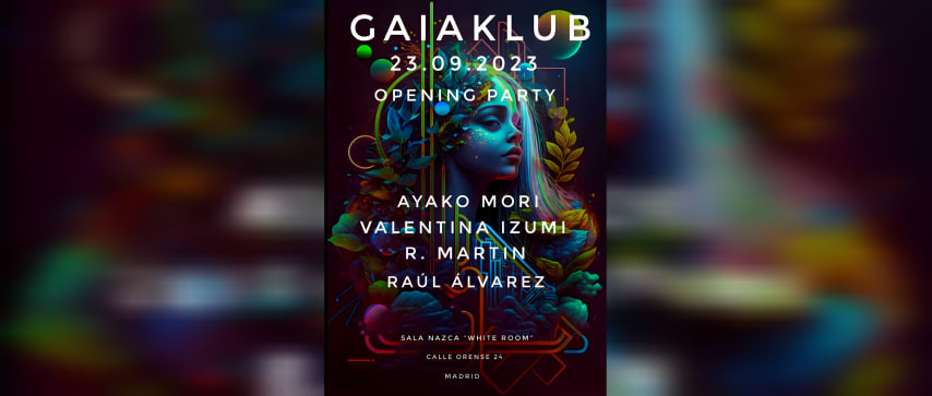 Gaia Klub #01 with Valentina Izumi & Ayako Mori cover