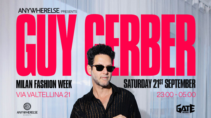 Guy Gerber by Anywherelse , MFW'23 cover