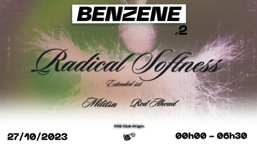 BENZENE #2 w/ Radical Softness, Militsa, RED AHEAD cover