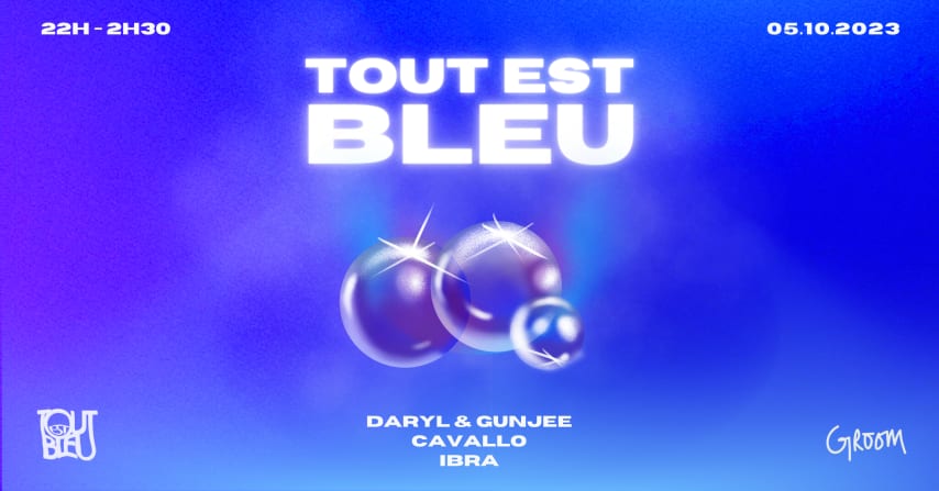 TOUT EST BLEU @ Groom cover