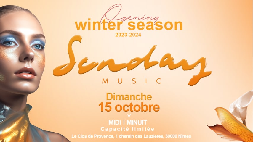 OPENING WINTER SEASON 2023/2024 - SUNDAY MUSIC cover