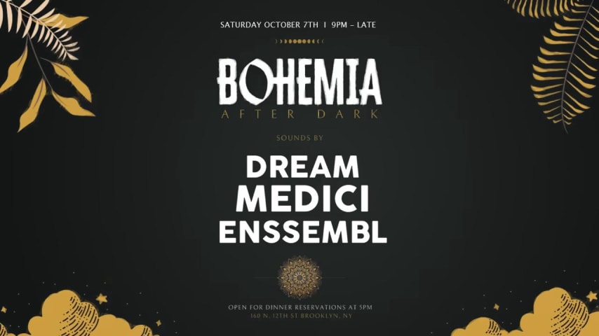 ETHEREAL PRESENTS BOHEMIA AFTER DARK: MEDICI ENSSEMBL DREAM cover