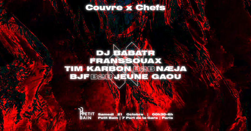 COUVRE x CHEFS cover