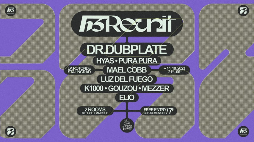 H3 REUNITE // DR.DUPLATE, HYAS, PURA PURA ... cover