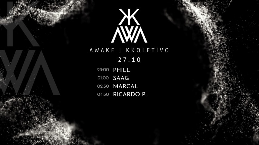 AWAKE + KKOLETIVO OCTOBER cover