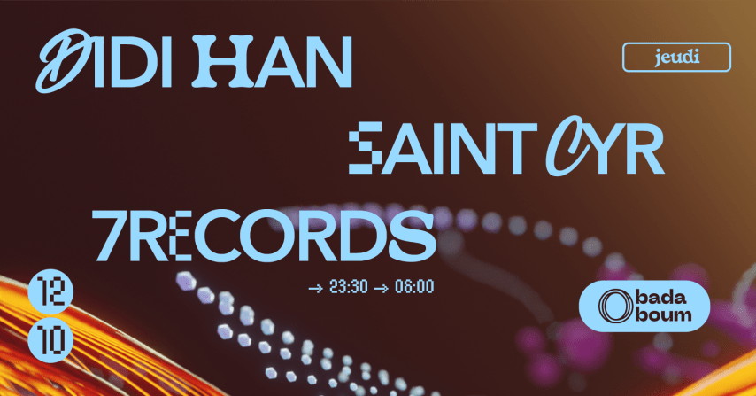 Club — Didi Han (+) Saint Cyr (+) 7Records cover