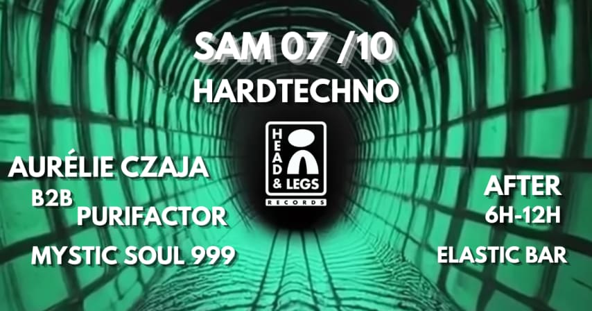 HEAD & LEGS AFTER HARDTECHNO cover