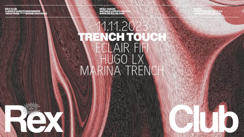 Trench Touch: Eclair Fifi, Hugo LX, Marina Trench cover