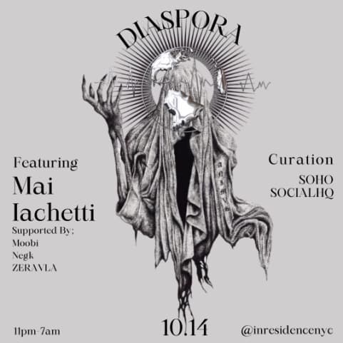 Soho Social Hq Presents: Diaspora Ft. Mai Iachetti cover