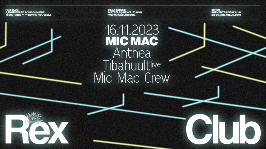 Mic Mac: Anthea, Tibahuult Live, Mic Mac Crew cover