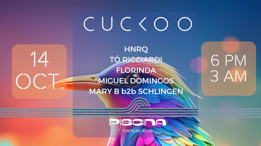 SAY CUCKOO @ PRAIA PISCINA cover