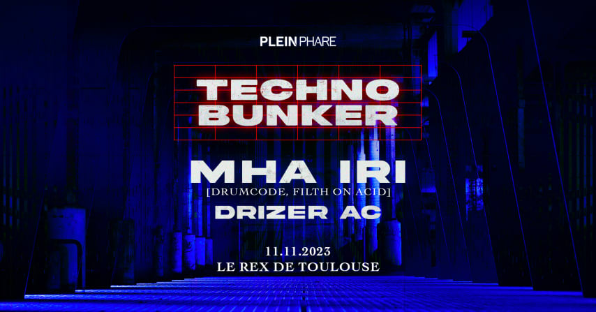 TECHNO BUNKER w/ MHA IRI, DRIZER AC cover