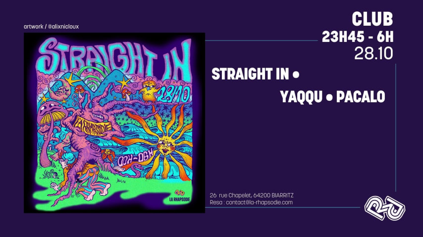 La Rhapsodie  · Straight In, Yaqqu, Pacalo cover