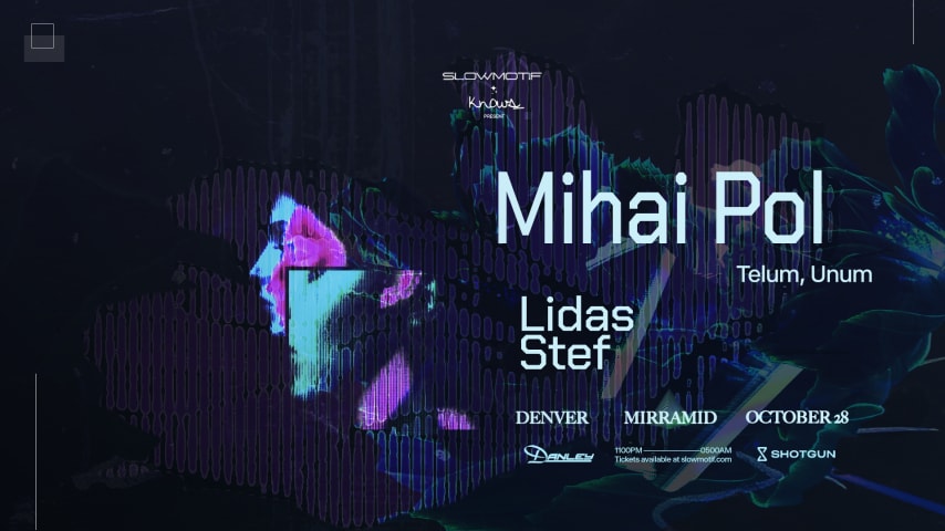 Mihai Pol presented by Slowmotif x Knows cover