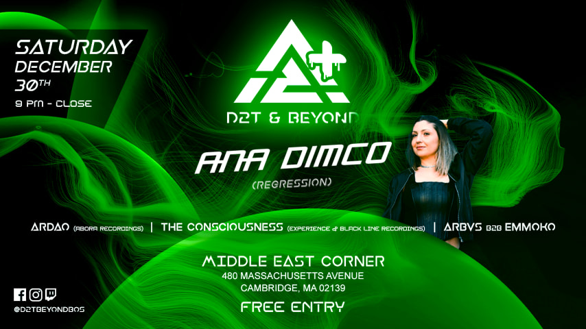 D2T+ W/ Ana Dimco, The Consciousness, ArbvS, Emmoko, ArDao cover