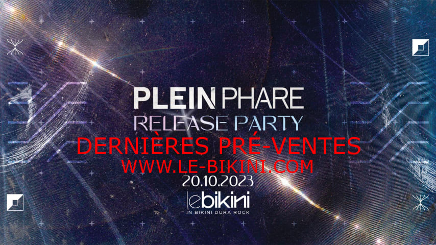 PLEIN PHARE Techno Release Party cover