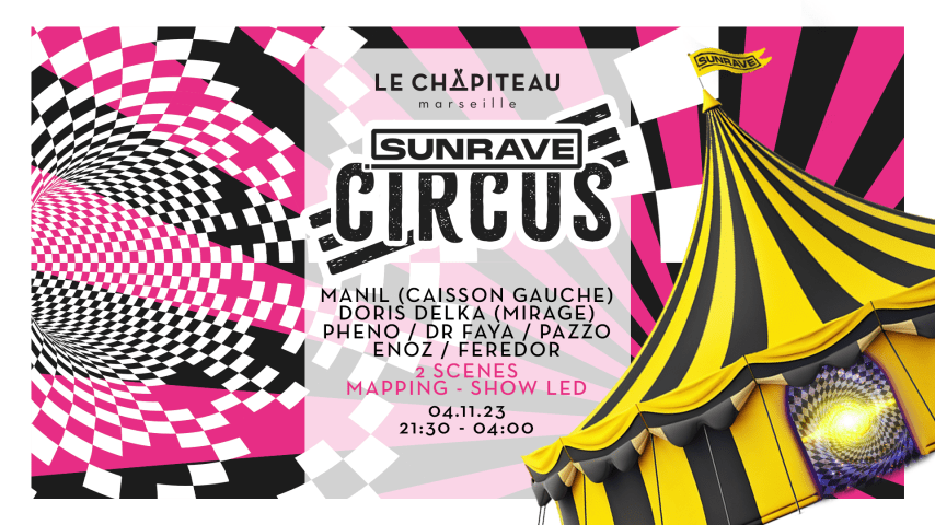 SUNRAVE CIRCUS // ACTE III cover