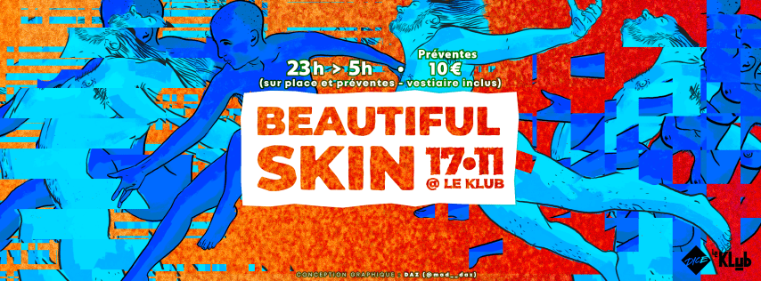 BEAUTIFUL SKIN - CLUBBING NATURISTE - AU KLUB cover