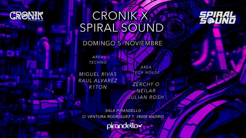 Entrada Gratis - Cronik X Spiral Sound cover