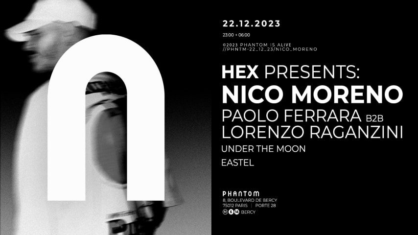 Phantom : HEX PRESENTS - NICO MORENO cover