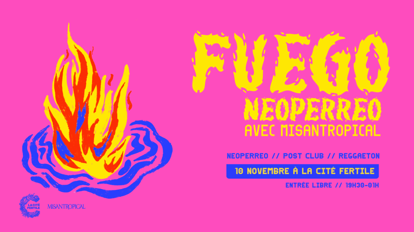 Fuego : club neoperreo par Misantropical cover
