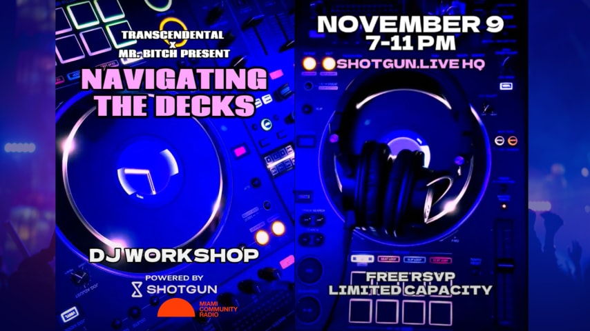 Navigating The Decks: DJ Workshop and Panel Q&A cover