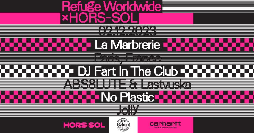 Refuge Worldwide x HORS-SOL cover