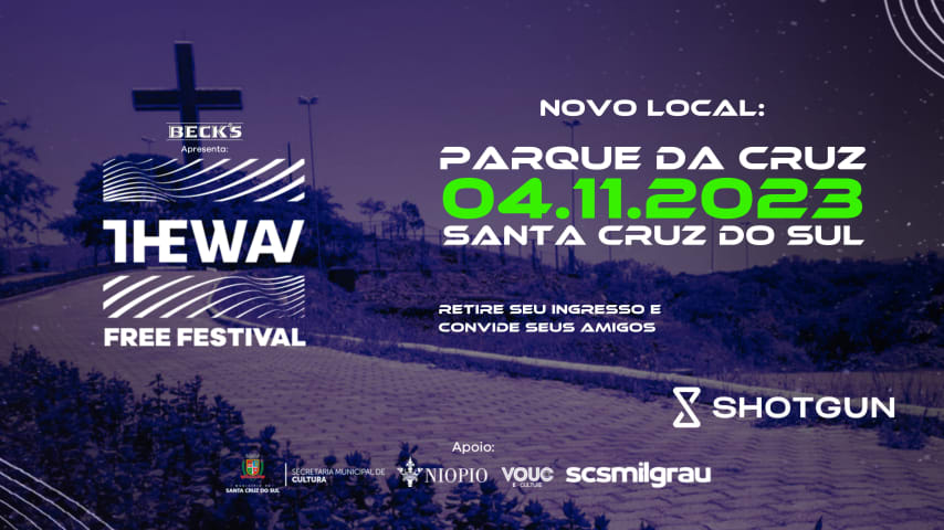 TheWav | FREE Festival | Parque da Cruz | SCS | 04/11 cover