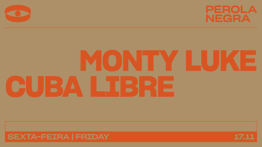 Monty Luke - Pérola Negra Club cover