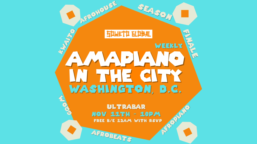 Amapiano In The City | DC cover