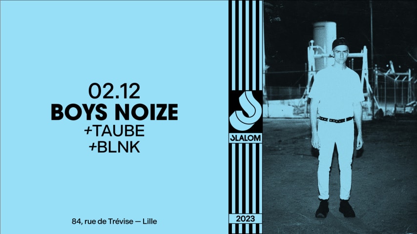 SLALOM : Boys Noize • Taube • BLNK cover