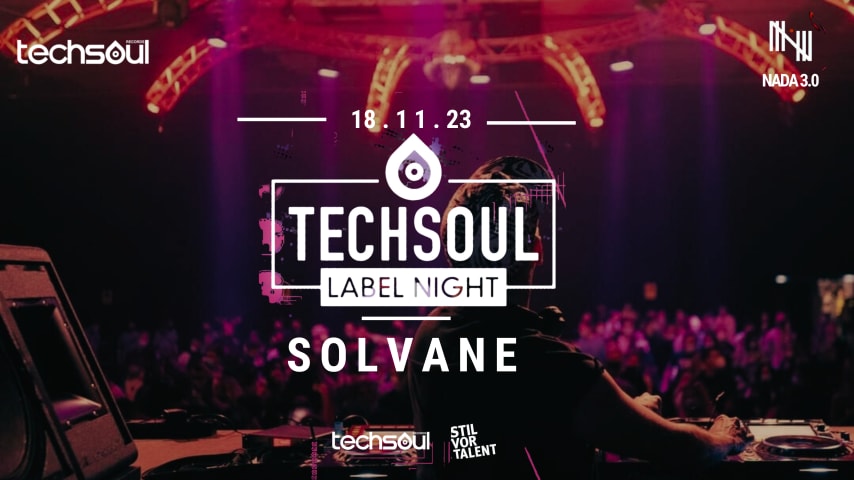 Techsoul Label Night w/ Solvane (DE) cover